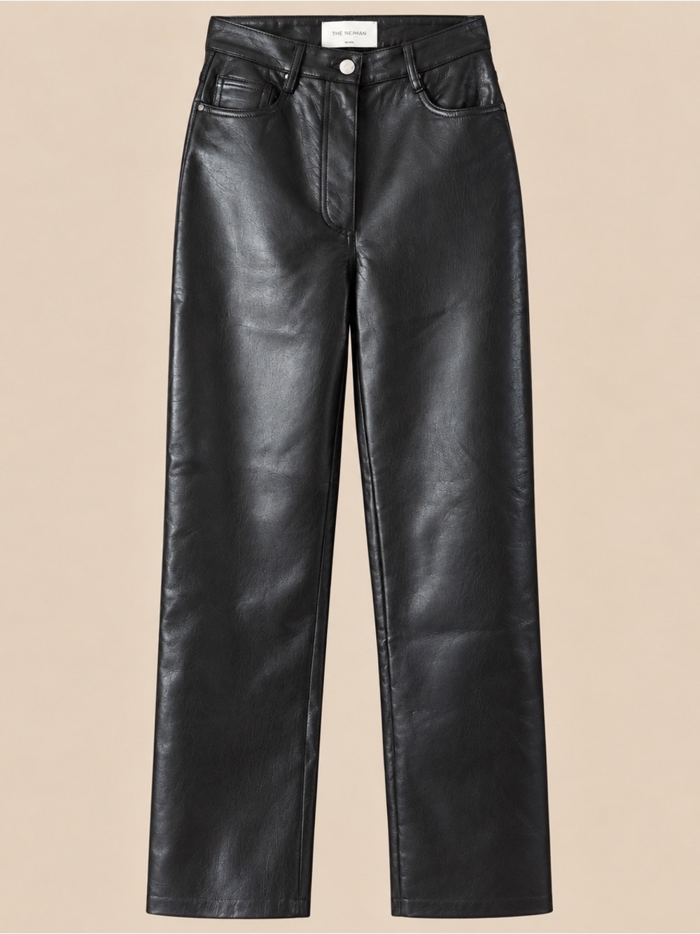 Moto Edgy Mid Rise Wilfred Melina Leather Look 2